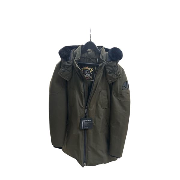 New w/ Tags Moose Knuckle Yukon Parka Army Green Size Large Retail: $976.50