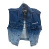 Image 1 : Harley Davidson Denim Vest Size M
