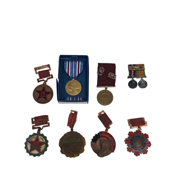 Lot of 8 Medals