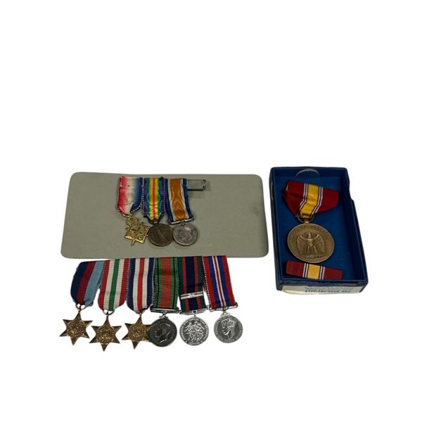 Lot of 10 Medals