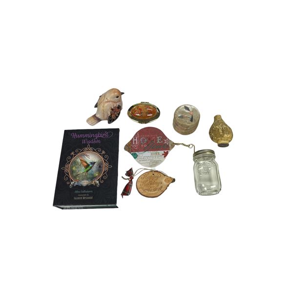 Lot of Assorted Decorations and Oracle Cards