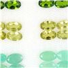 Image 2 : OVAL CUT NATURAL PERIDOT, CHROME DIOPSIDE AND EMERALD - 24 PCS. - 5.45 CARATS - ESTIMATED VALUE CAD 