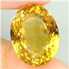 Image 2 : BIG OVAL CUT UNHEATED TOP YELLOW CITRINE 21.55 CARATS 18X14 mm BRAZIL- APPRAISED REPLACEMENT VALUE C