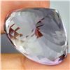 Image 3 : BIG 32.77 CARATS HEART CUT NATURAL UNHEATED BOLIVIAN RARE PINK AMETHYST 23X18 mm - APPRAISED REPLACE