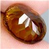 Image 3 : BEAUTIFUL 7.96 CARATS BRAZILIAN OVAL CONCAVE CUT UNHEATED RARE COLOR ORANGEI-YELLOW CITRINE 14X11 mm