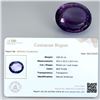 Image 3 : MONSTER 208.42 CARATS MUSEUM SIZE VERY RARE OVAL CUT DARK PURPLE URUGUAY AMETHYST 49X33 mm - APPRAIS