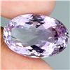 Image 1 : BIG 25.02 CARATS OVAL CUT UNHEATED PINK AMETHYST BOLIVIA 22X15 mm - APPRAISED REPLACEMENT VALUE CAD 