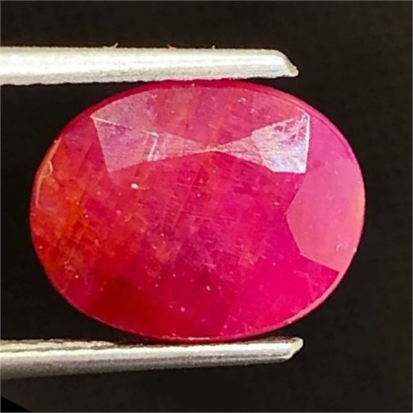 7.88 ct Certified Untreated Ruby gemstone ($15,760 Appraisal)