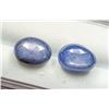 Image 1 : 9.51 ct Certified Blue Star Sapphire gemstone Pair ($8,800 Appraisal)
