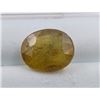 Image 1 : 6 ct Certified Yellow Sapphire gemstone ($8,190 Appraisal)