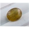 Image 2 : 6 ct Certified Yellow Sapphire gemstone ($8,190 Appraisal)