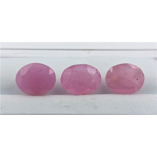 5.54 ct Certified Pink Sapphire gemstone Parcel ($8,250 Appraisal)