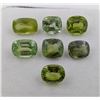 Image 1 : 18.67 ct Certified Himalayan Peridot gemstone Parcel ($14,936 Appraisal)