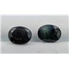 Image 1 : 3.85 ct Certified Midnight Sapphire gemstone Pair ($4,620 Appraisal)