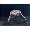 Image 3 : 2.00 CT GRA CERTIFIED ROUND BRILLIANT CUT MOISSANITE STONE VVS D COLOR SET IN A HALF BEZEL SETTING S