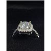 Image 3 : 3.00 CT GRA CERTIFIED ROUND BRILLIANT CUT MOISSANITE STONE VVS D COLOR WITH 28 ROUND BRILLIANT CUT C