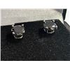 Image 3 : 2.00 CT TW GRA CERTIFIED ROUND BRILLIANT CUT MOISSANITE STONES VVS BLACK COLOR SET IN 4 CLAW HEAD SE