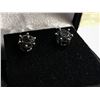 Image 2 : 2.00 CT TW GRA CERTIFIED ROUND BRILLIANT CUT MOISSANITE STONES VVS BLACK COLOR SET IN 6 CLAW BASKET 