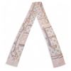 Image 1 : Louis Vuitton Pink Silk Monogram Confidential Bandeau Scarf - with Receipt (bought at Renfrew, Dec. 