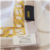 Image 2 : Fendi Gavroche Cotton Square Mini Scarf, w/ Box (no COA)