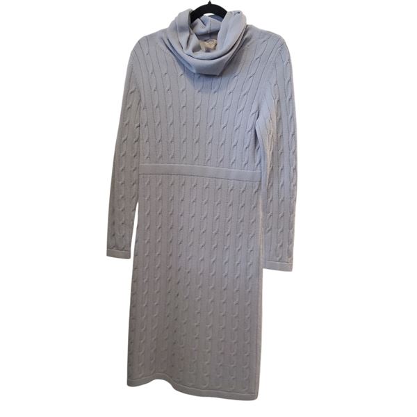 Artigiani Milanesi Taupe Sweater Dress, 100% Cashmere, Size L - Homemade Bowen Island, R.V. $901