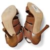 Image 3 : Manolo Blahnik Amber Cognac Sandals, Size 6 - w/ Dust Bag & Box (used condition - no COA)