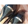 Image 4 : Christian Dior Black Patent Platform Heels, Size 8 1/2 - Used condition (no COA)