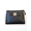 Image 1 : Vintage Nina Ricci Clutch Black Shoulder Bag - 1980's, with Dust Bag (no COA)