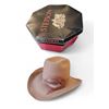 Image 1 : Rare Vintage Smithbilt Women's Brown Cowboy Hat - Size 6 7/8, with Storage Box