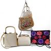 Image 1 : Vintage group of 5 Mini Top Handle & Crossbody Evening Bags - Total R.V. $187