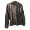 Image 2 : Babaton Black Lambskin Regular Jacket, Size L - R.V. $189