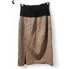 Image 3 : Vintage Escada by Margaretha Ley New Wool Tweed Brown & Black Suit, w/ Blazer & Pencil Skirt - Size 