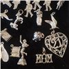 Image 2 : Tray of approx. 50 pcs Vintage Charms, including Sterling Silver - Marked at $28 each, Total R.V. ab