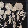Image 3 : Tray of approx. 50 pcs Vintage Charms, including Sterling Silver - Marked at $28 each, Total R.V. ab