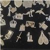 Image 5 : Tray of approx. 50 pcs Vintage Charms, including Sterling Silver - Marked at $28 each, Total R.V. ab