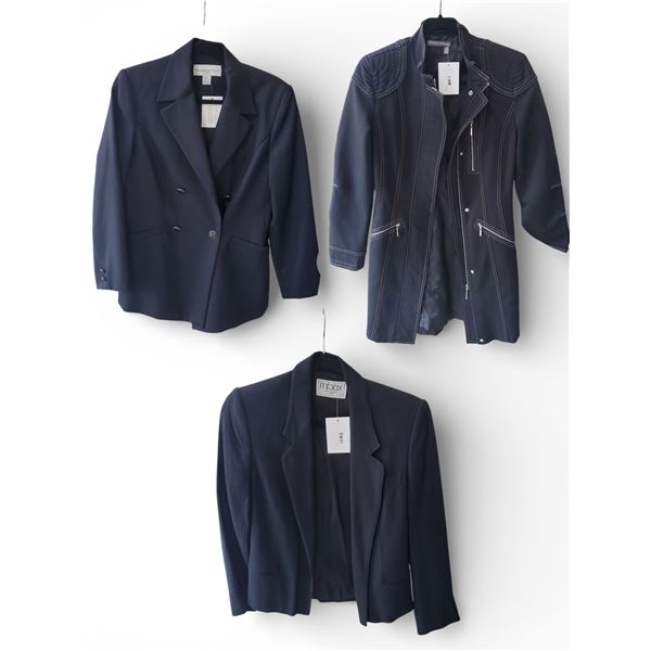 Vintage group of 5 Women's Blazers & Coats, Size XS/S - Approx. Total R.V. $239