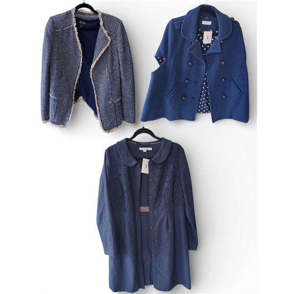 Vintage group of 5 Women's Jackets & Coats, Size L/XL - Approx. Total R.V. $263