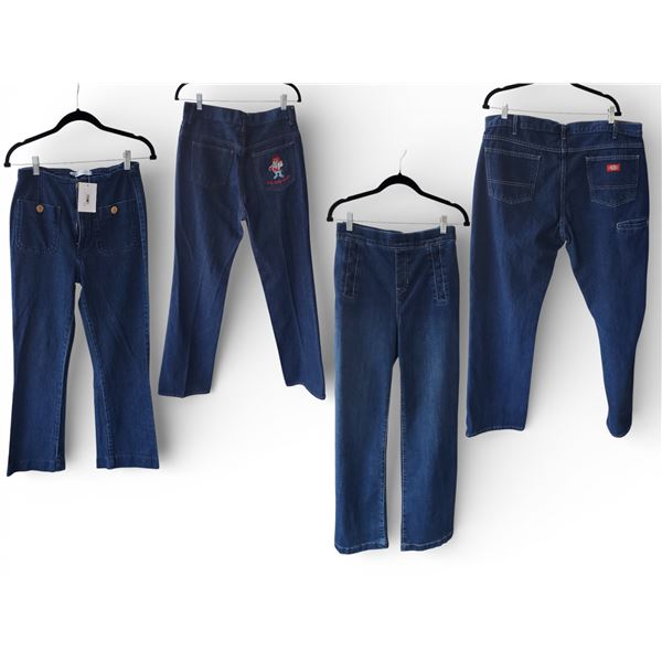 Vintage group of approx. 16 Women's Jeans - various sizes & brands