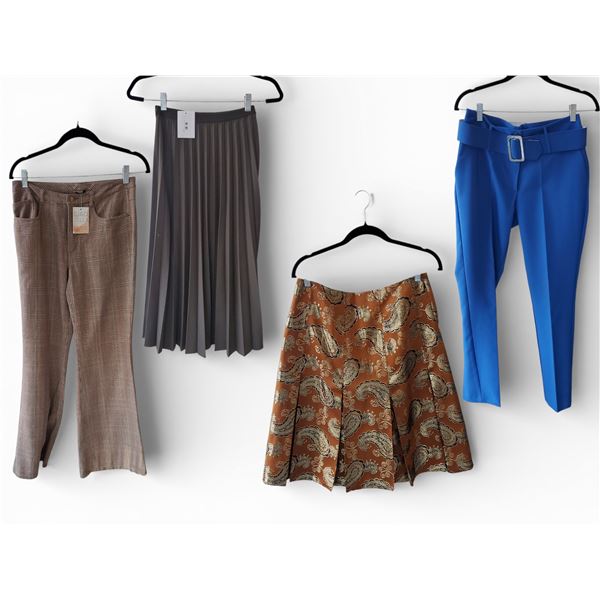 Vintage group of approx. 35 pcs Women's Skirts, Pants & Bottoms - various sizes (XS to M) & brands