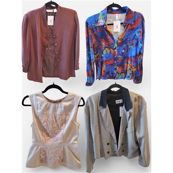 Vintage group of approx. 30 pcs of Assorted Women's Tops, Jackets & Blouses - includes Anthropology,
