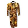 Image 1 : Marciano by Guess Golden Sunset Drape Dress, Size 0 (EU 36)