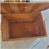 Image 3 : Vintage group of Rattan Basket, Suitcases w/ Accessories Contents & Wooden Stool