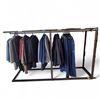 Image 1 : Retail Metal Glass Top Shelf Rack - approx.8ft L, from Nordstrom Valentino Store (Bidder is responsi