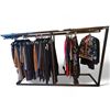 Image 1 : Retail Metal Glass Top Shelf Rack - approx.8ft L, from Nordstrom Valentino Store (Bidder is responsi