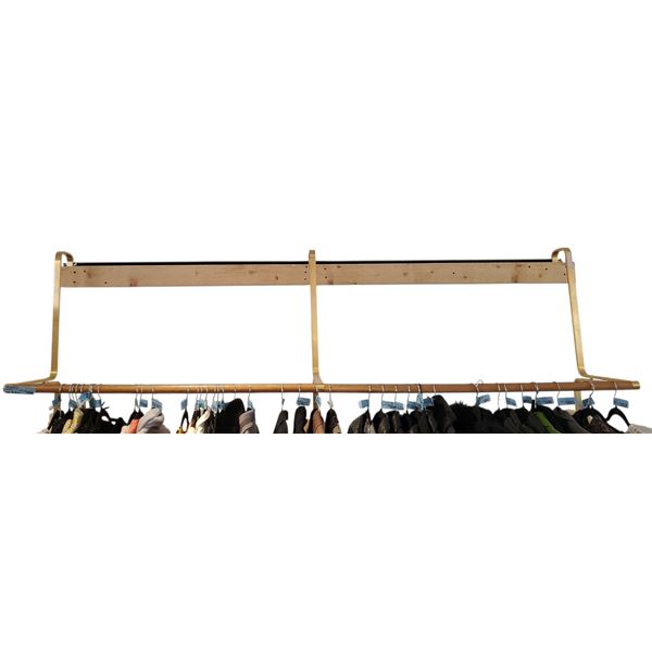 Clothes Retail Frame Single Rack - from Nordstrom Valentino Store (Bidder is responsible for removal