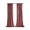 Image 2 : Golden Metal Backdrop Decorative Frame & Curtains