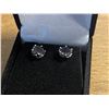 Image 3 : 2.00 CT TW GRA CERTIFIED ROUND BRILLIANT CUT MOISSANITE STONES VVS BLACK COLOR SET IN 6 CLAW BASKET 