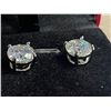 Image 3 : 6.00 CT TW GRA CERTIFIED ROUND BRILLIANT CUT MOISSANITE STONES VVS D COLOR SET IN 4 CLAW BASKET HEAD