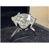Image 4 : 10.00 CT GRA CERTIFIED ROUND BRILLIANT CUT MOISSANITE STONE VVS D COLOR SET IN 6 CLAW HEAD SET IN 92