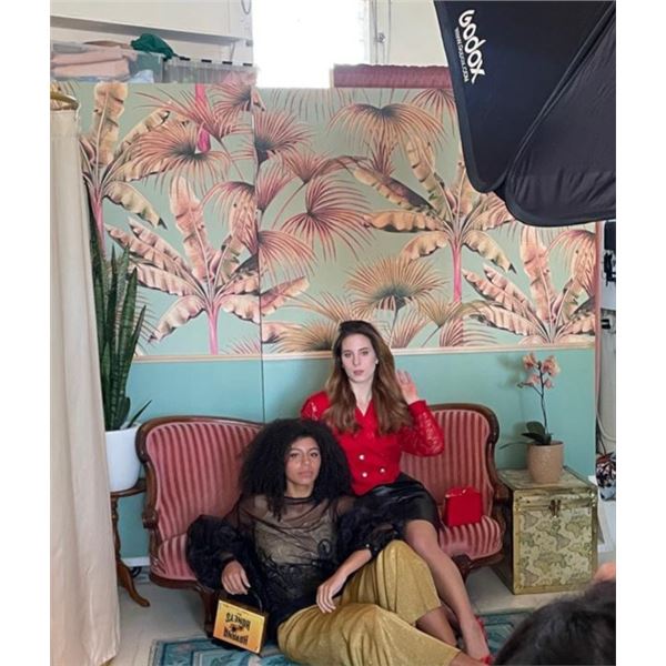 Movable Retail Gallery Wall on Wheels & Decorative Boxes - (Must be removed the last day of Pick-up)